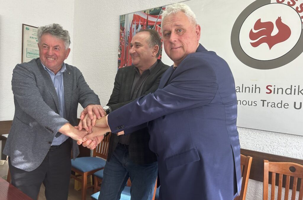 Inicijativa za ujedinjenje Samostalnog sindikata radnika u komunalnim i srodnim djelatnostima hrvatske i Sindikata prometa i veza Hrvatske