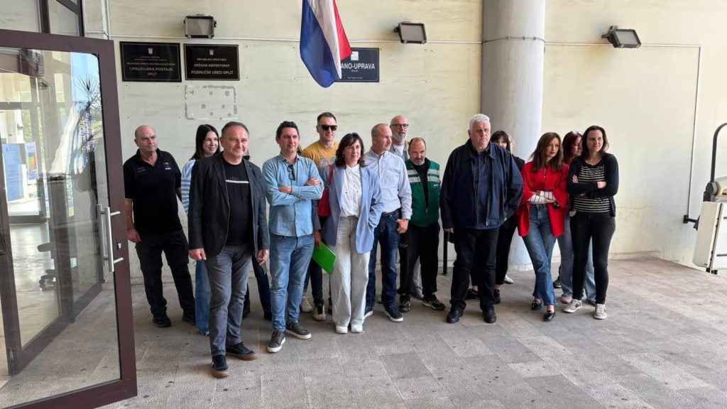 Štrajk upozorenja STANO-UPRAVA d.o.o. Split