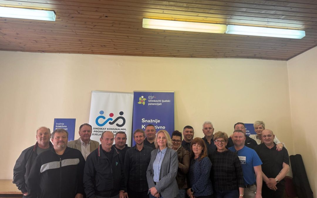 U Varaždinu održana radionica u sklopu projekta SKPH Snažnije kolektivno pregovarati hoćemo